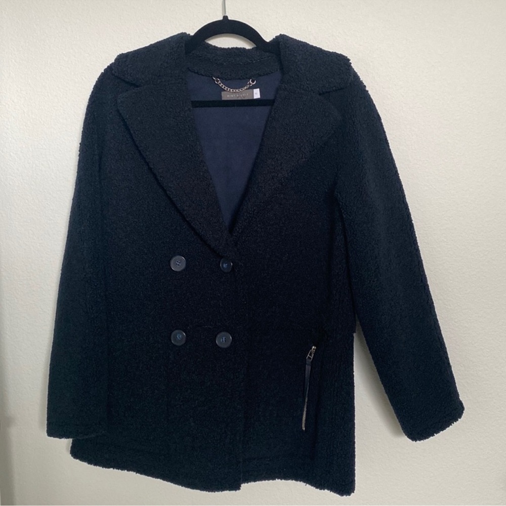 Mint velvet Sherpa pea coat